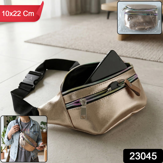 Premium Waist Bag With Adjustable Strap 10x22 Cm 1 Pc