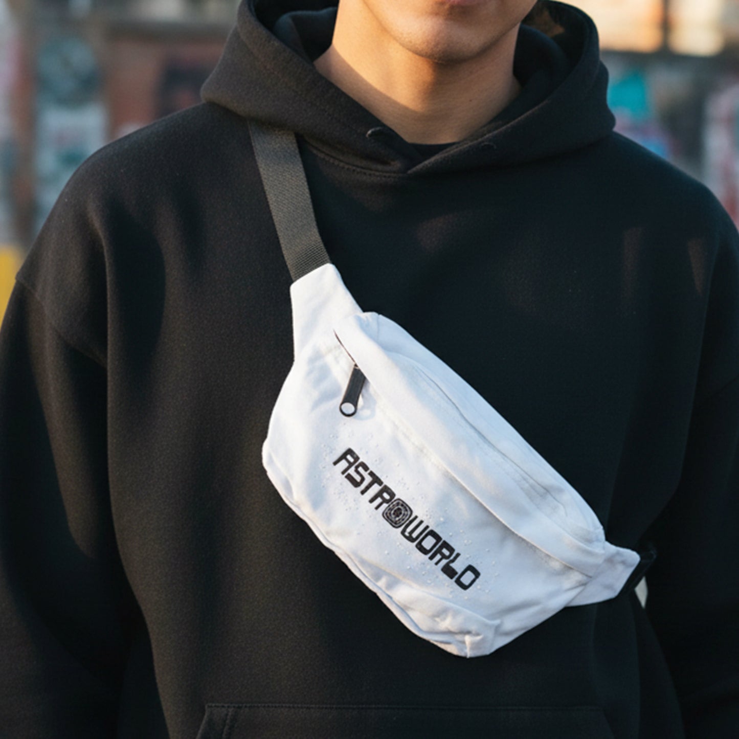 Adjustable Waist Bag Crossbody Sling Bag (1 Pc 21 X 14 Cm)