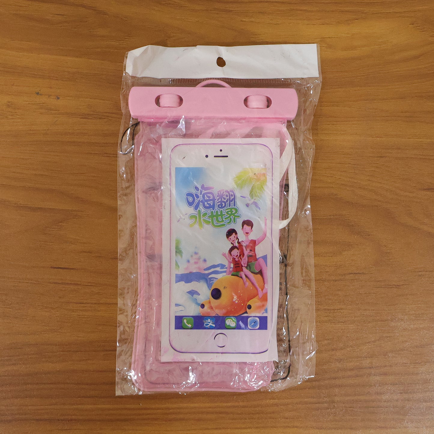 Pink Waterproof Phone Pouch Bag Mobile Cover (1 Pc)