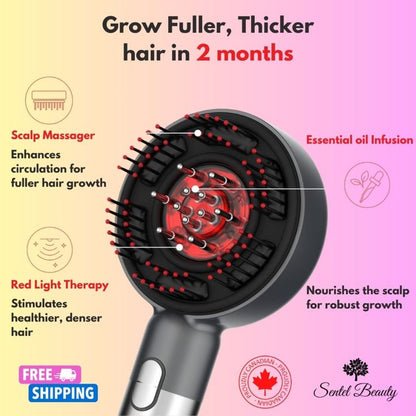 Rechargeable Electric Scalp Massager | IPX7 Waterproof Head Massager