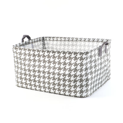 Foldable Fabric Storage Box With Handles (47  28 Cm)