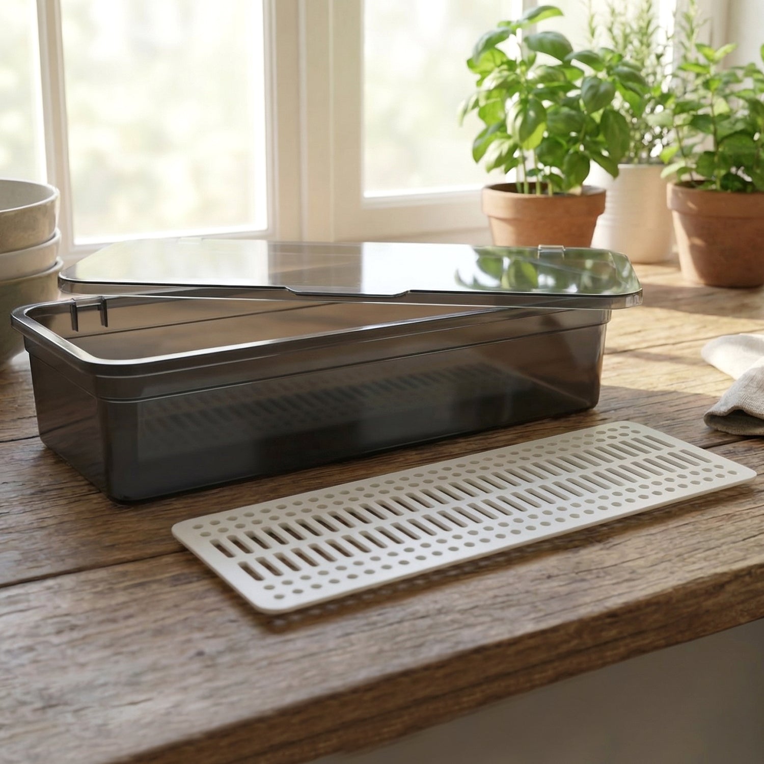 Multipurpose Kitchen Sink Organizer Tray (1 Pc 27x12 Cm)