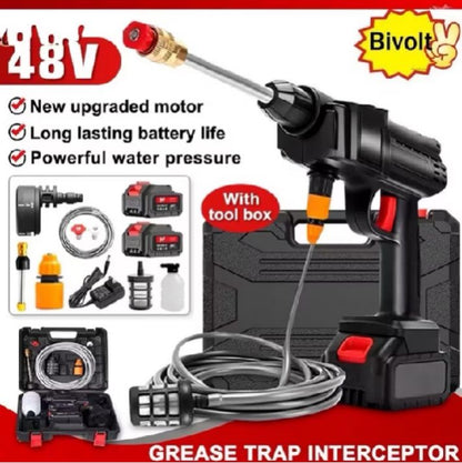 High Pressure Car Wash Gun | Multi-Purpose Water Spray Nozzle for Car, Bike & Garden