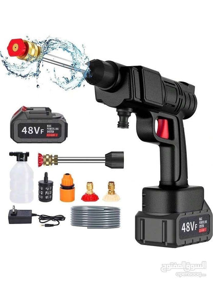 High Pressure Car Wash Gun | Multi-Purpose Water Spray Nozzle for Car, Bike & Garden