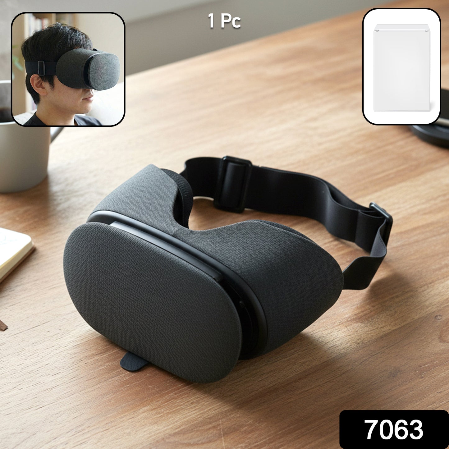 Vr Headset Comfort Eye Mask Cover Virtual Reality Glasses (1 Pc)